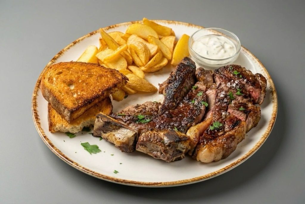Costata di vitello alla griglia