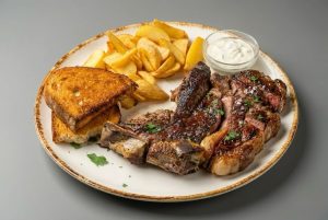 Grilled veal entrecôte