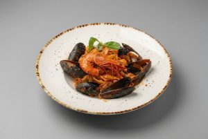 Tagliolini with Seafood